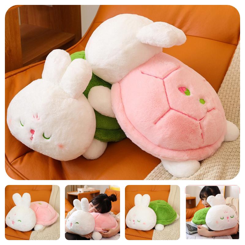 Turtle Rabbit Doll Plush Toy Home Decor Children Girls Gift Pillow Sleeping