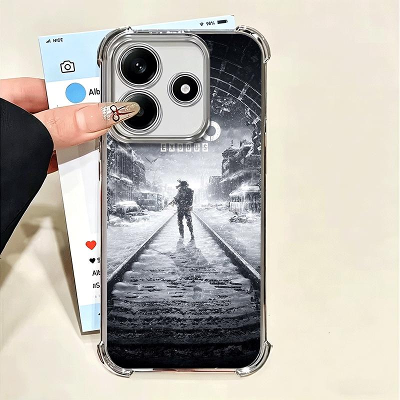 Metro 2033 Soft Phone Case For Xiaomi Poco X7 X8 Pro Max X6 X5 X3 F8 Ultra F7 M8 M7 M5S Redmi 15C 15A 15 14C 13C 12C 13 12