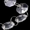 Hanging Octagonal Acrylic Wedding Decoration Curtain Pendant Crystal Bead Garland