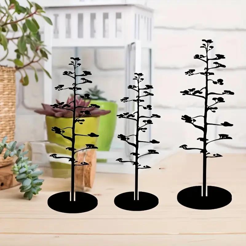 

Металлическое настольное рождественское украшение в виде сосны для улицы/дома