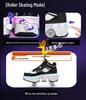 Zhang Guowei Style Adult & Kids 4-Wheel Roller Skates: Walkable & Skatable