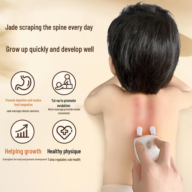 Koai Elements Deer Horn Jade Guasha Massager