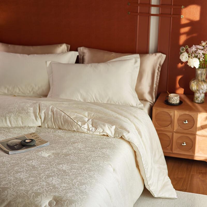 Mling Soybean Fiber Blend Jacquard Quilt