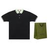 Gucci Men Cotton Piquet Polo With Interlocking G Black 658067-XJDI2-1043