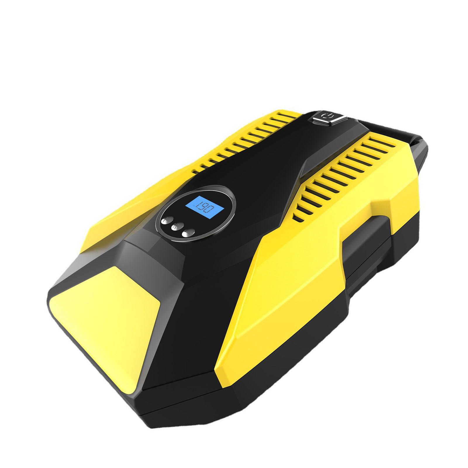 

Автомобильный шиномонтажный цифровой воздушный компрессор 12 В 160 фунтов на квадратный дюйм портативный двухцилиндровый электрический аварийный шиномонтаж