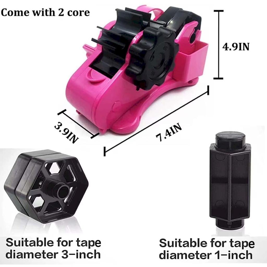 Heat Tape Dispenser Sublimation - Multiple Roll Cut Heat Tape Dispenser Sublimation for Heat Transfer Tape, Semi-Automatic Tape Dispenser
