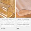 Portable Thickened PVC Transparent Dining Table Mat