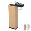 Metal Storage Tube Bottle Keychain Airtight Container Aluminum Alooy Water Proof for Outdoor Camping