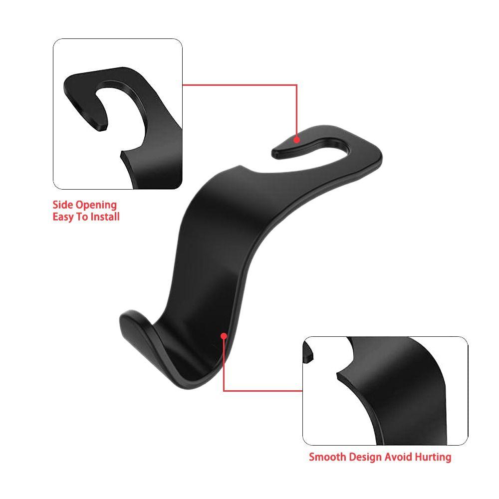 Car Clips Vehicle Back Seat Organizer Car Seat Seat Hidden Hook Headrest Hook Car Seat Bracket