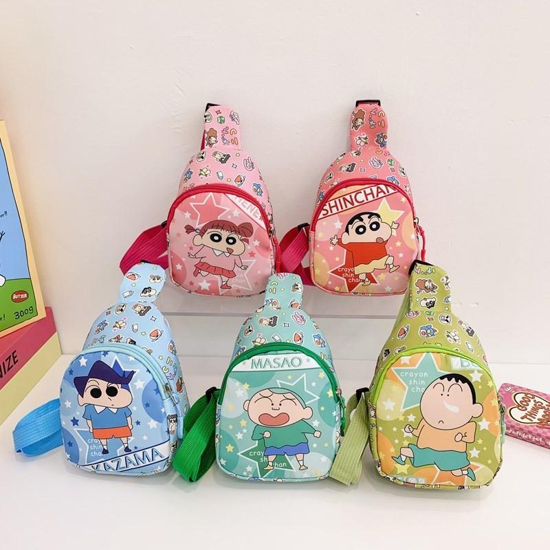 Crayon Chan Shin Single Shoulder Crossbody Chest Bag Fashion Kids Cute Gift