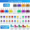 304Pcs Car Fuses Assortment Kit Include Standard & Small & Mini Size, Automotive Low And Tall/STD Profile Box Shaped Assorted Fuse With Fuses Puller
