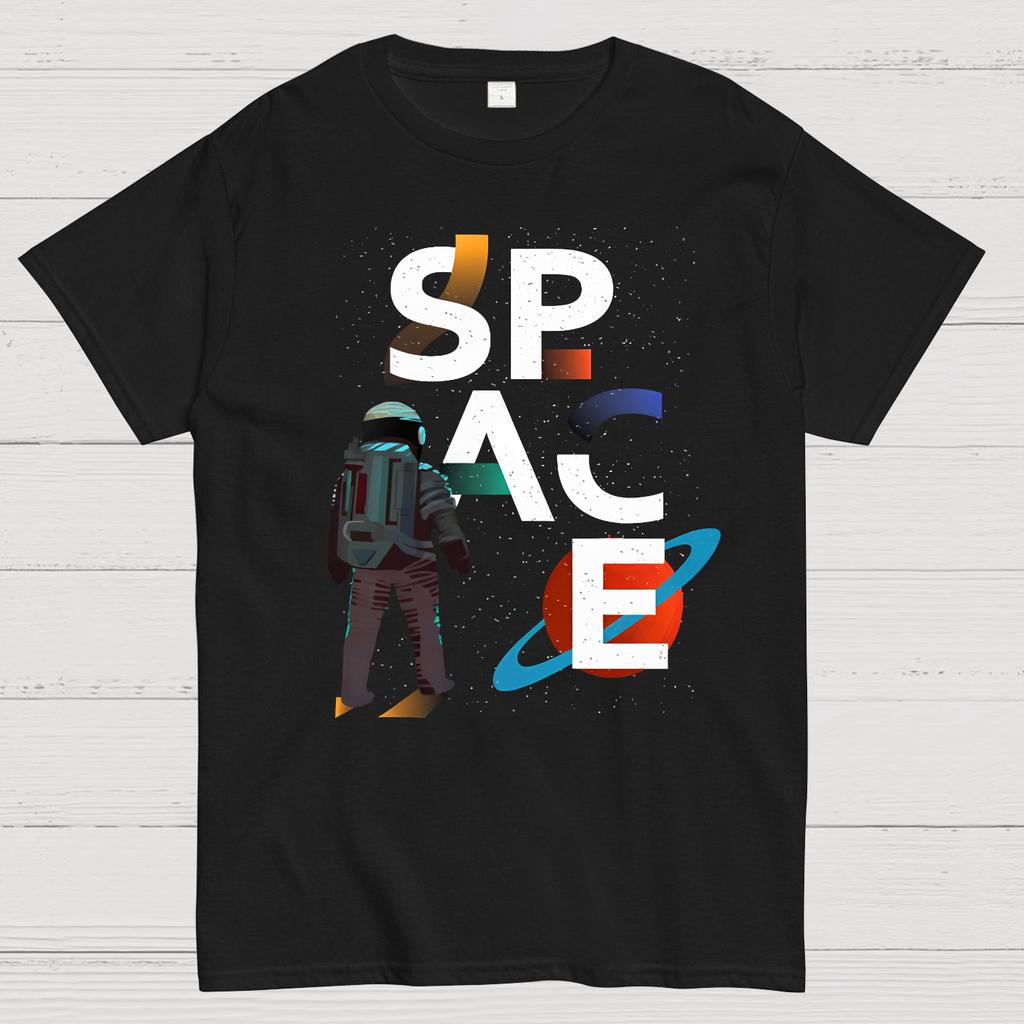 Nasa Space Design Cotton Summer Casual Cool Loose T-Shirt