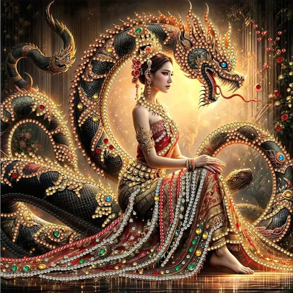 Diamond Painting, Special-Shaped Diamond Painting, Handmade Sticker Material Package 30 * 30 Diamond Sticker Diy Decorative Painting Cross-Border