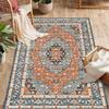 Persian Carpet Living Room Tea Table Bedroom Non Slip Carpet Anti Dirt and Easy To Maintain Sofa Carpet