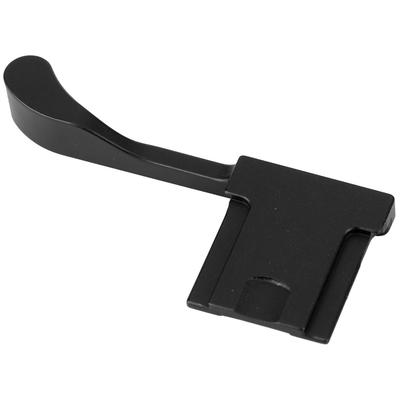 Aluminiumlegierung Blitzschuh Daumen Hoch Handgriff für Fuji X 100F 0T X Spiegellose Kamera (Schwarz)