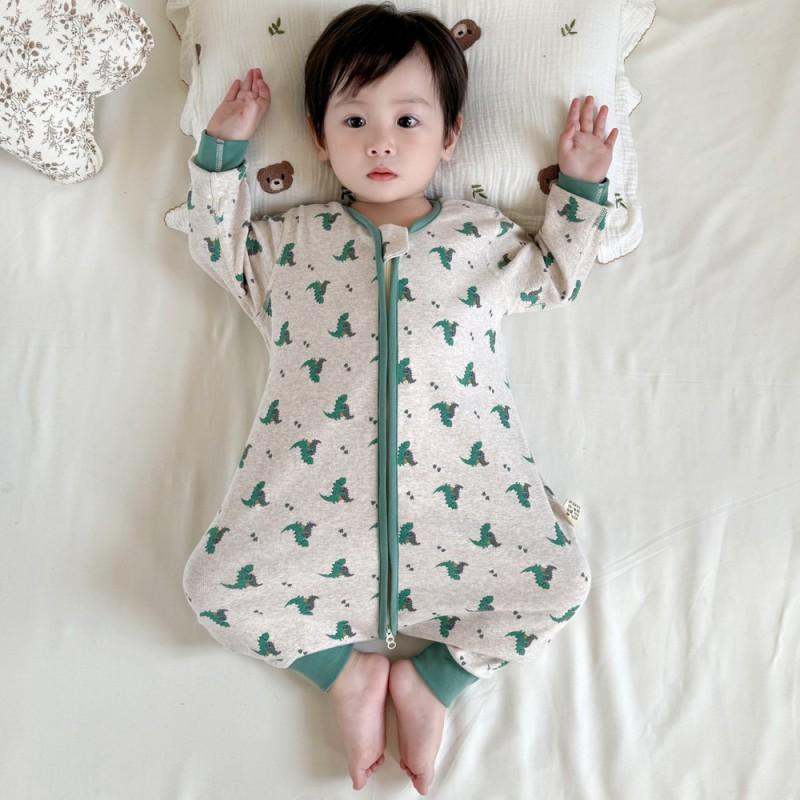 Cotton Baby Sleep Sack With Legs Toddlers 1-3 Years Winter Wear Soft Non-Bone Design Anti-Kick Cover