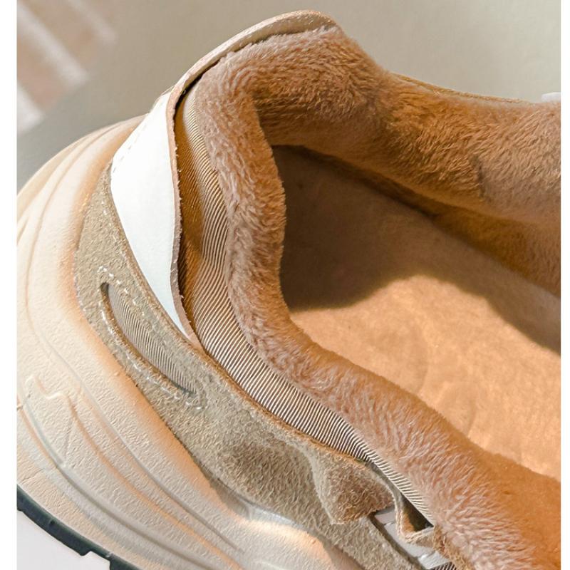 Winter Boys and Girls Plus Velvet Popular Warm Casual Comfortable Soft Sole Sports Shoes