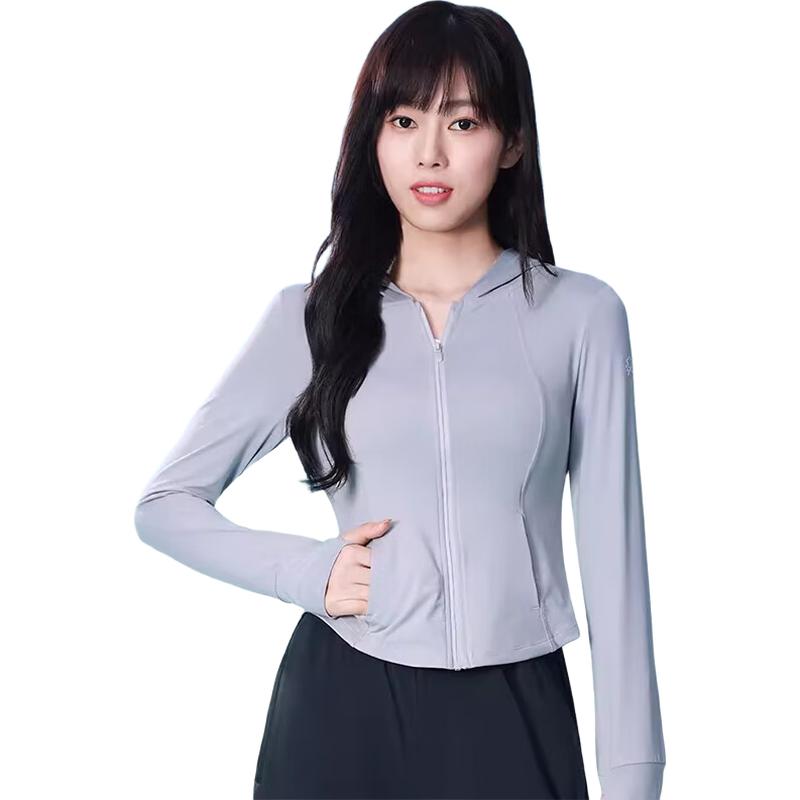 

Camel Женская короткая куртка из ледяного шелка с защитой от УФ-лучей XXL