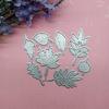 Flower Leaf Die Cut Flower Cutting Dies Scrapbooking Templates for Card Making Packaging Carbon Steel Die Cut Templates