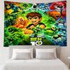 Superhero Cityscape Adventure Tapestry, Unique Design Tapestry, Wall Decor for Bedroom,Livingroom, Playroom,Heartwarming Fan Holiday Gifts