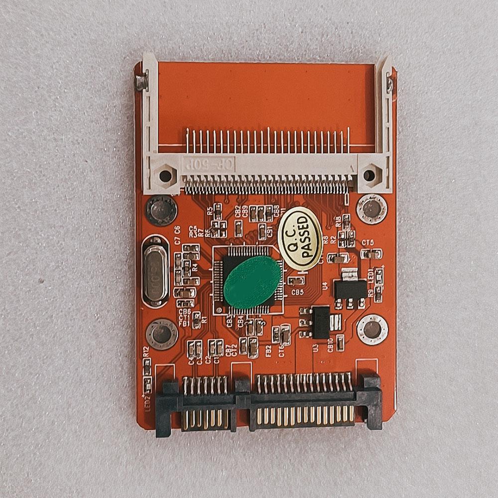 CF I/II to 2.5-Inch SATA Converter HDD Hard Disk Drive Card Adapter