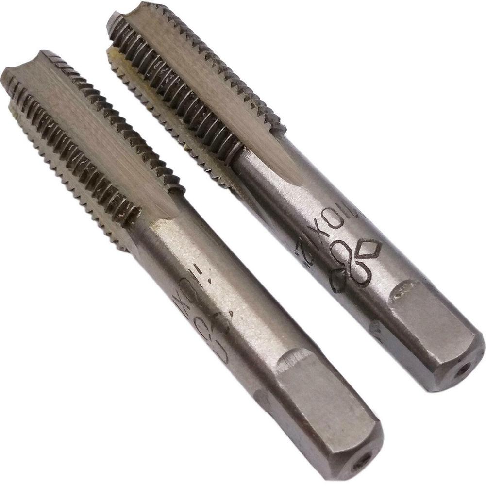 HSS M10X1.25mm Kuželový a závitník & M10x1.25mm Závitník Metrický závit Pravý chod-sada