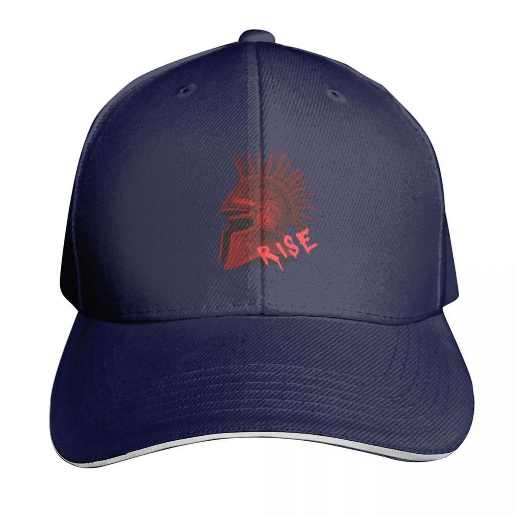 Rise Helmet of Ares Red Rising Inspired Baseball Cap Rave Military Tactical Cap Visor Unisexs Tennis Womens