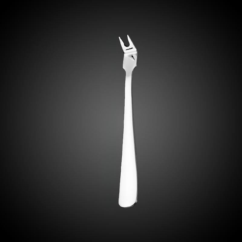 

Premium 304 Stainless Steel BBQ Meat Fork for Outdoor Grilling, Portable Skewer and Serving Tool for Picnics and Camping