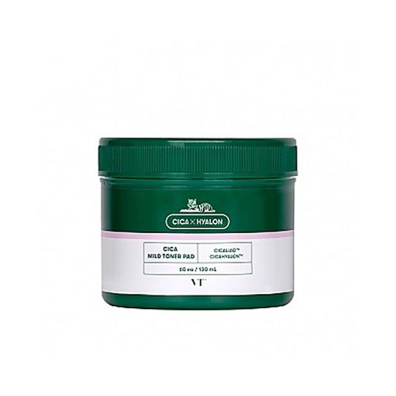 

[VT Cosmetics] *renewal* Cica Mild Toner Pad (60ea)