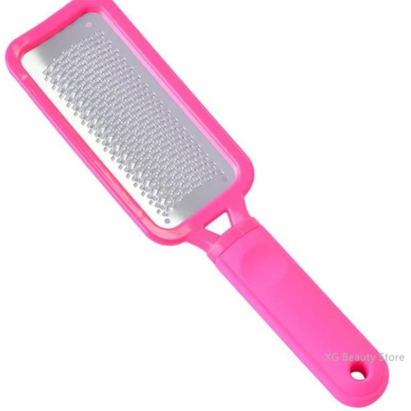 

Профессиональная 1 шт. двусторонняя пилка для ног, терка для пяток для ног, педикюрная рашпиль, средство для удаления мозолей, металлическая скраб-пилка, инструменты для маникюра и ногтей