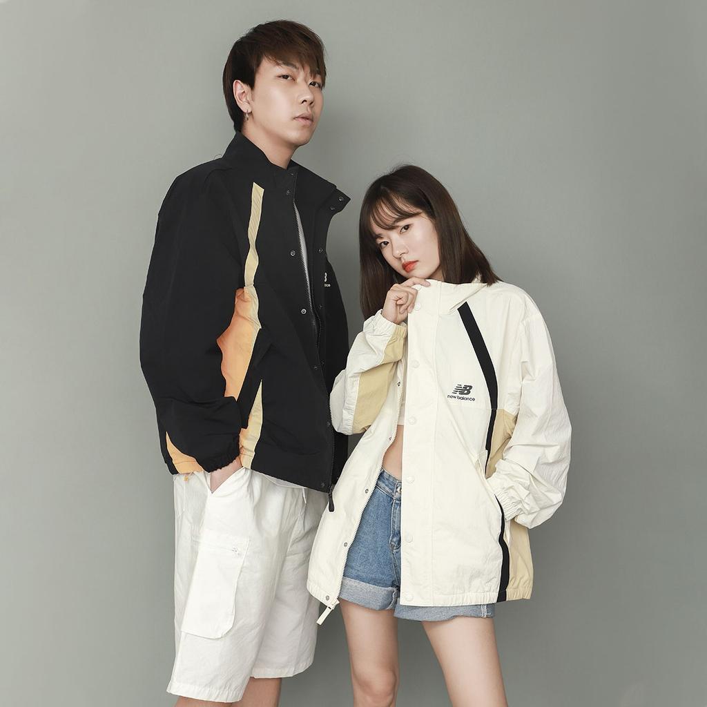 New Balance Men's New Balance Casual Sports Breathable Woven Jacket White AMJ13358-IV