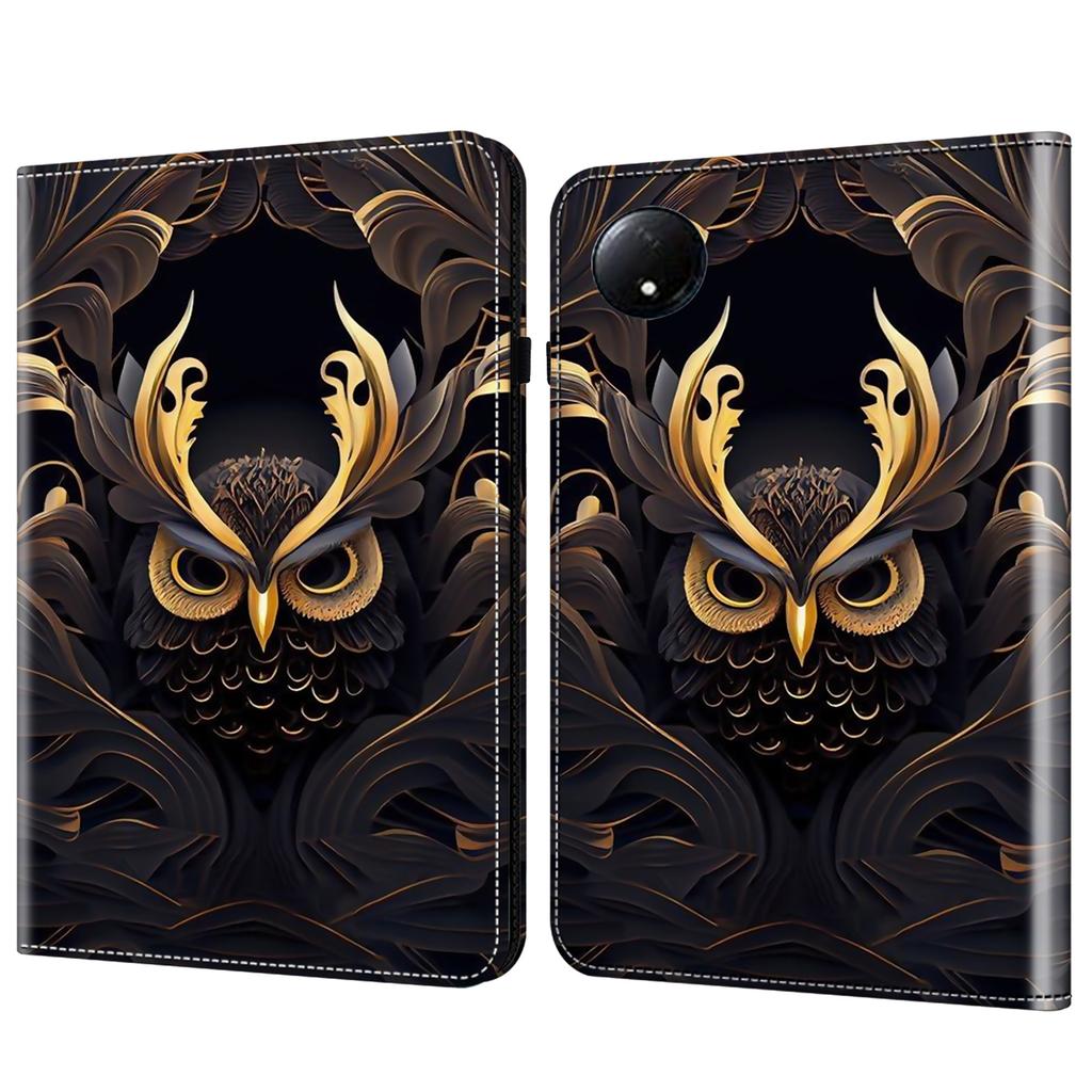 For Xiaomi Redmi Pad SE 4G 8.7 Inch Case Flip Stand Leather Tablet Cover Pattern Printed