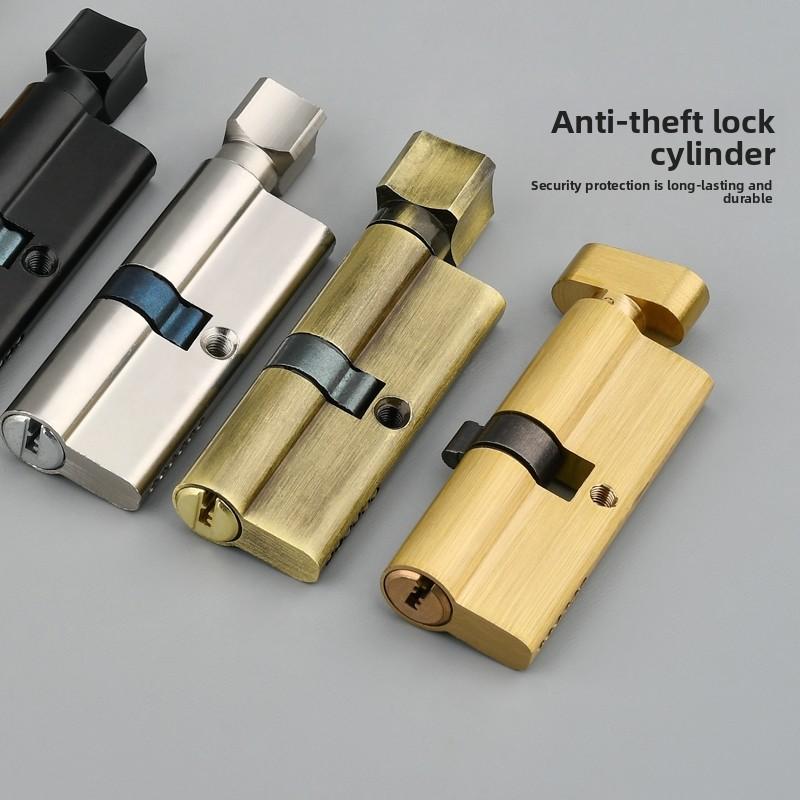 Cilindro Serratura Porta Inclinato 70mm 3 Chiavi Antifurto Serratura Ingresso Porta AB Sicurezza Casa Cilindro Serratura Interno Camera da Letto