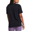 Under Armour Drop Shoulder Sleeve T Shirt Women's Black 1383045-001