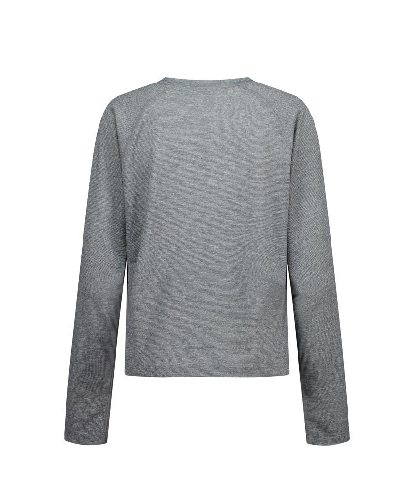 Ausdoeoboiseu Technol-Ov™ Air Flex Long Sleeve Tee (Heather Gray)