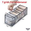 Kleiderorganizer Jeans Aufbewahrungsbox Organizerbox Kleiderschrank Kleideraufbewahrungsboxen mit Fächern Socken Unterwäsche BHs Aufbewahrung