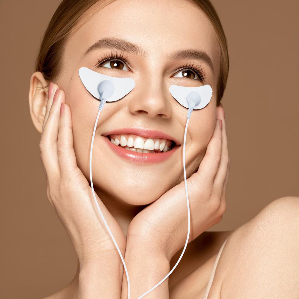 Crescent EMS Facial Massager: V-Shape Wrinkle Remover with Remote