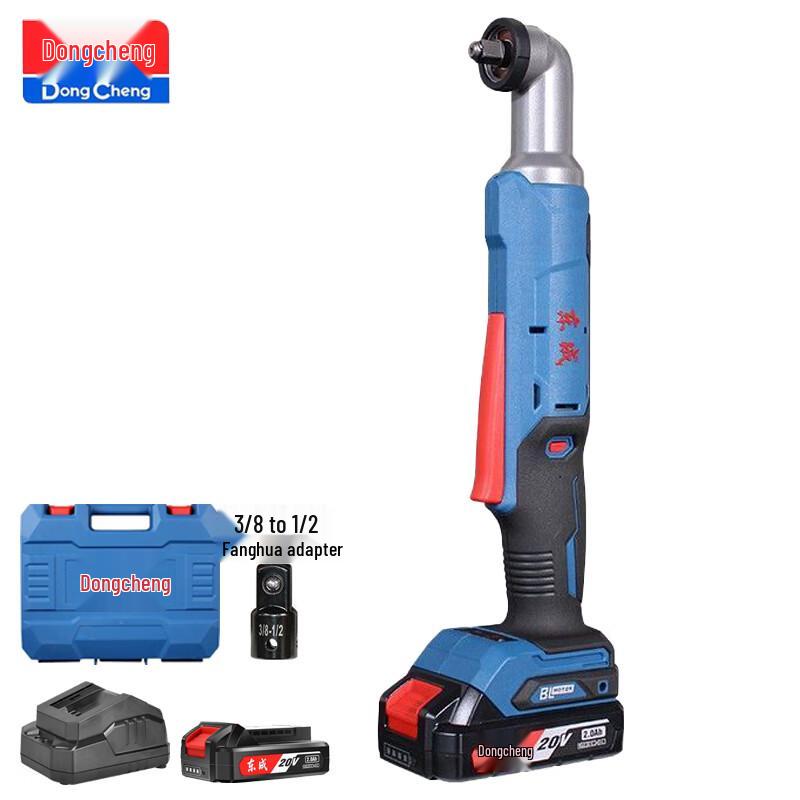 

Dongcheng 20V Right-Angle Cordless Brushless Impact Wrench CN plug (adapter included)