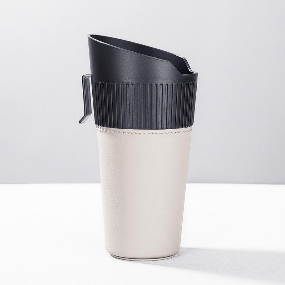 Multifunctional Cup Holder Washable Vehicle Dustbin Waste Bin Waterproof Car Trash Can  Auto Parts