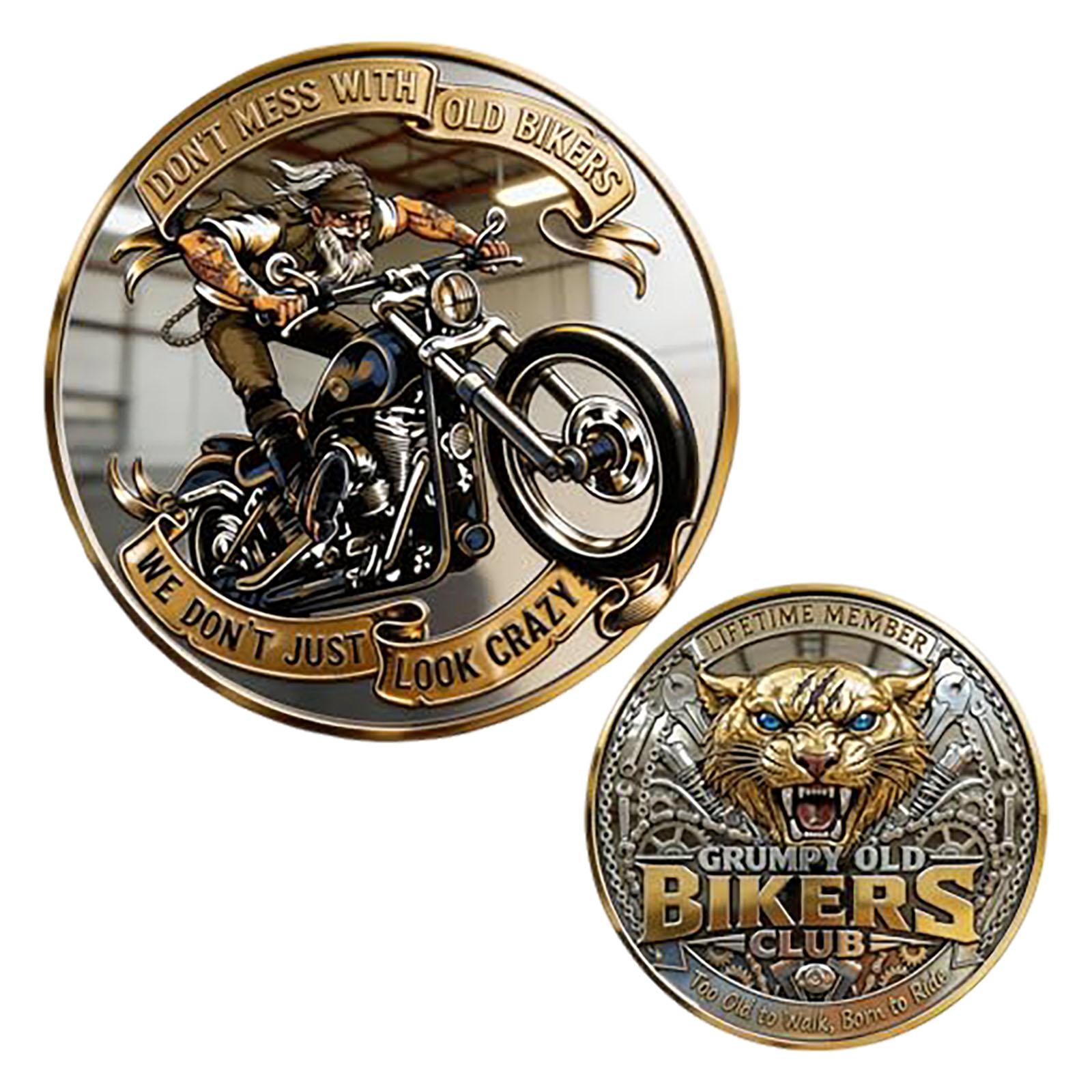 

Commemorative Coin Collectible Souvenir Medal With Inspirational Design For Collection & Gift One Size