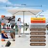 Gureide Large Rectangular Patio Umbrella