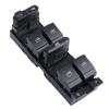 Car 1J4959857A 1J4959857C For VW Golf MK4 Bora Seat Skoda Octavia MK1 Fabia Master Power Window Switch Green Light