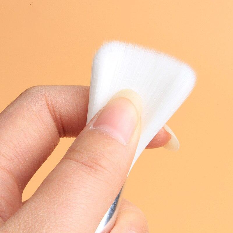 JOWOART 15-teiliges weißes Nylonhaar-Aquarellpinsel, Birkenholz, lange Stange, zum Malen, für Kunst, Malerei, runder Kopf, Gouachepinsel, Künstlerwerkzeug