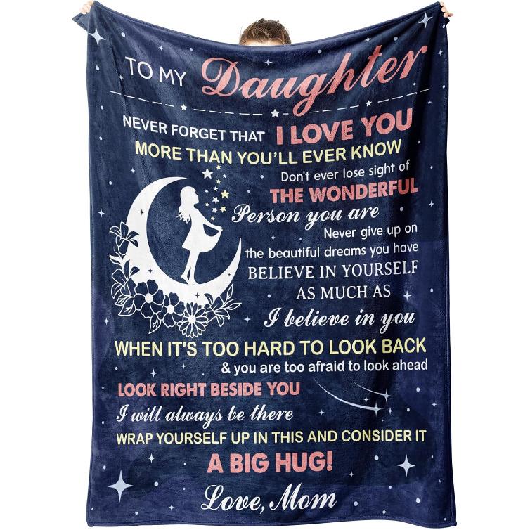SteadStyle Gifts for Daughter from Mom, Daughter Gifts Blanket for Mothers Day, Idea Daughter Birthday Gifts, Daughter Gifts for Mothers Day,
