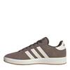 Adidas Mens Grand Court 3 Stripes Suede Flat Trainers