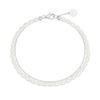 Lala J Pearl Bead Double Row Bracelet (Jjljbi4Bf372Sw7S0)