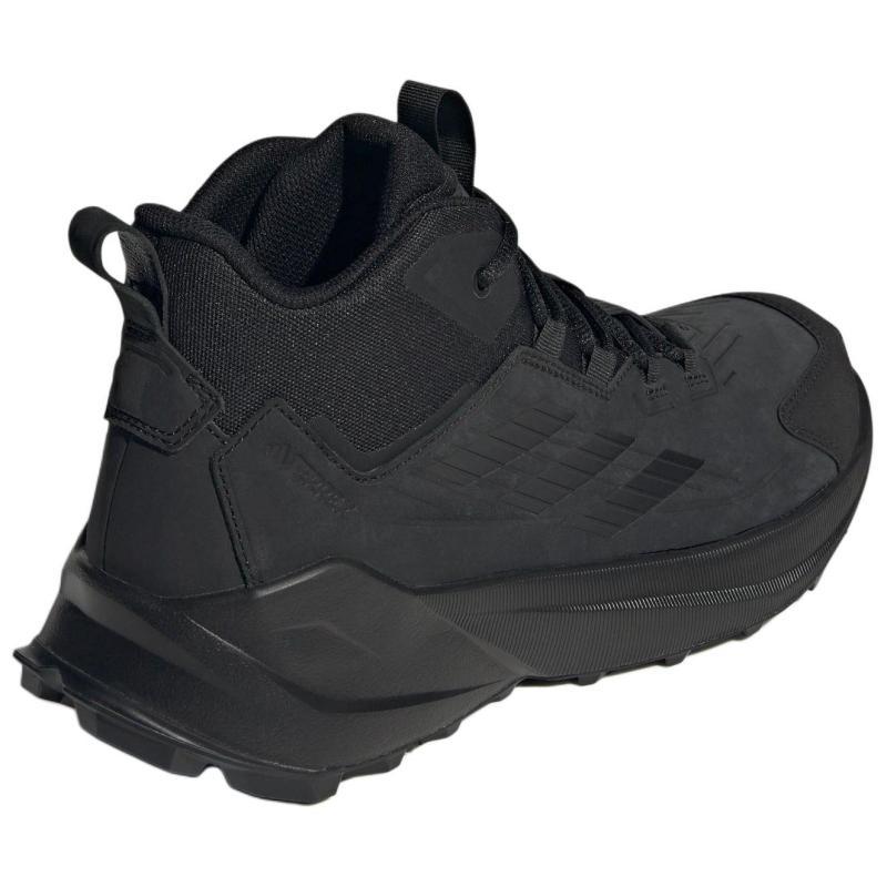 Adidas TERREX TRAILMAKER 2.0 Anti-Slip Wear-Resistant Mid-Top Trekking Shoes Men's Black Sneakers ID0888