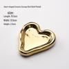 Nordic Heart-Shaped Ceramic Jewelry and Tabletop Storage Tray