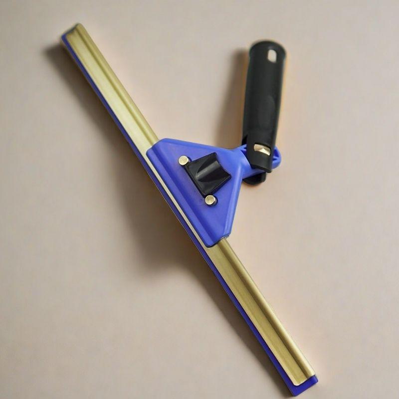 "Universal Glass Scraper & Water Applicator - Copper & Titanium Alloy Window Cleaning Tool"