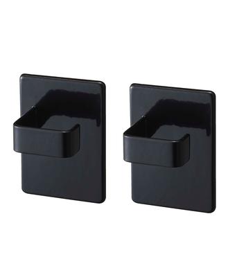 Yamazaki Magnetic Spray Hook Tower, Set of 2, Black, Approx. W5 X D3.5 X H7cm, for Tower Sprays, 5073